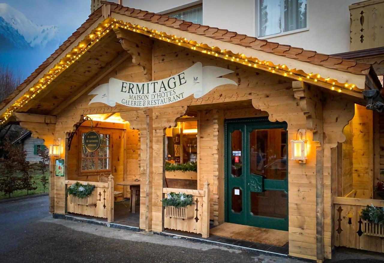 Maison D'Hotes Ermitage Château-d'Oex Exterior foto